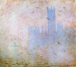 Клод Моне Чайки над Вестминстерским дворцом 1904г 92х82 Pushkin Museum of Fine Art, Moscow, Russia